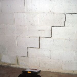Recent foundation repair project by Dry Otter, showcasing epoxy injections and carbon fiber reinforcement techniques.