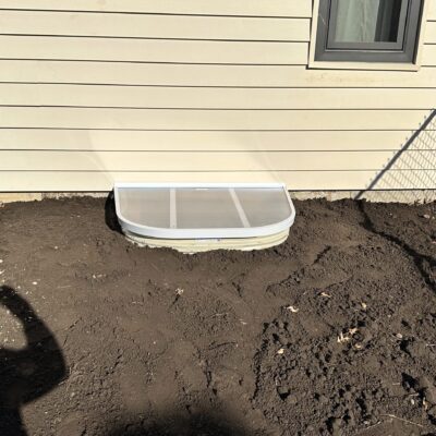 recent egress window installations, egress scaled