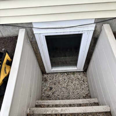 recent egress window installations, egress scaled